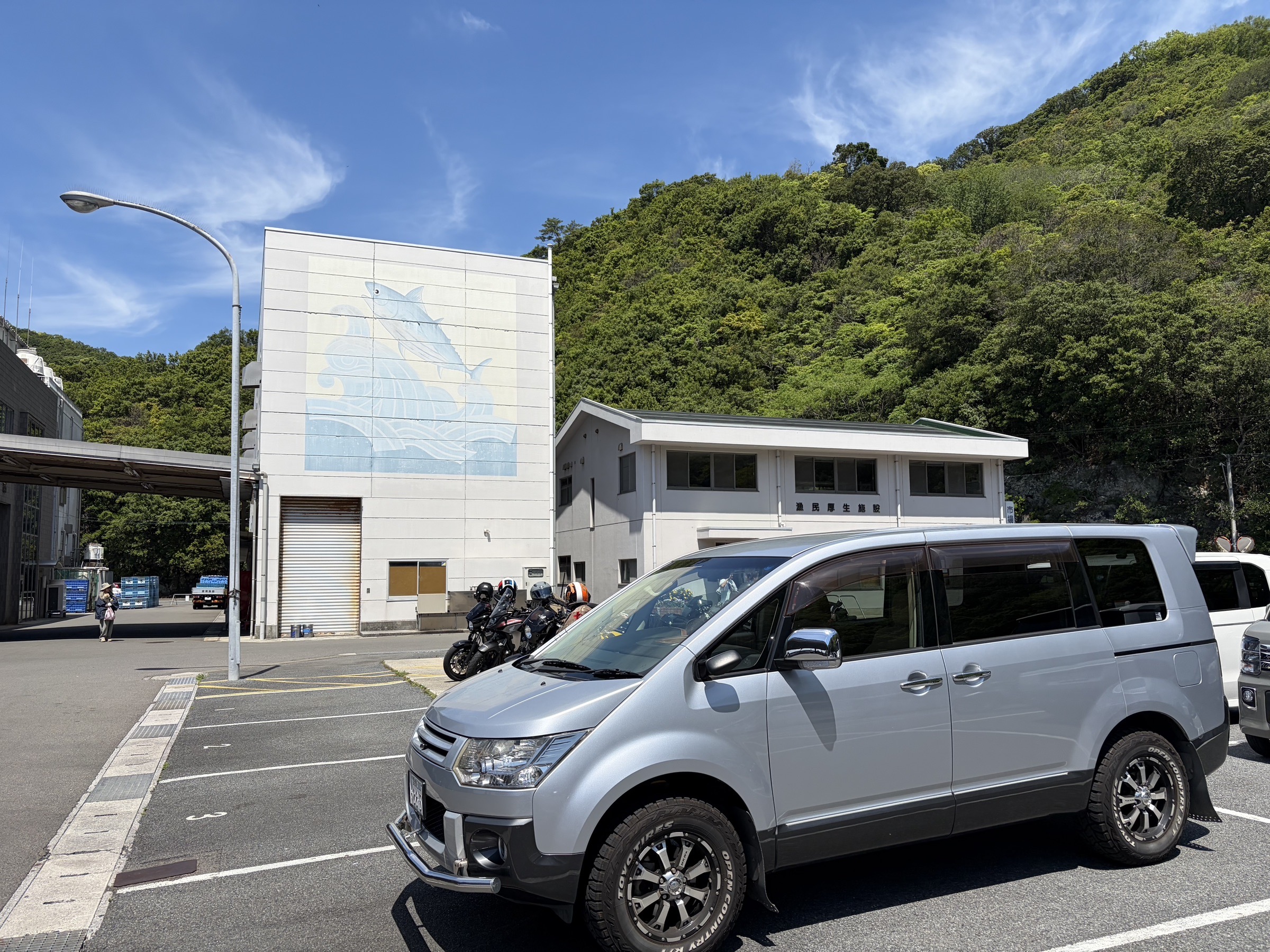 愛南町を訪れた実際のデリカD:5